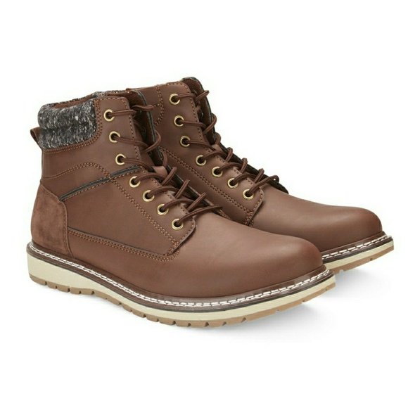 Reserved footwear Men's lace up ankle boot color tan - Picture 1 of 8